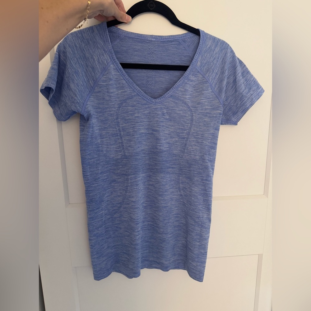 Lululemon Shirt Black- swiftly tech
